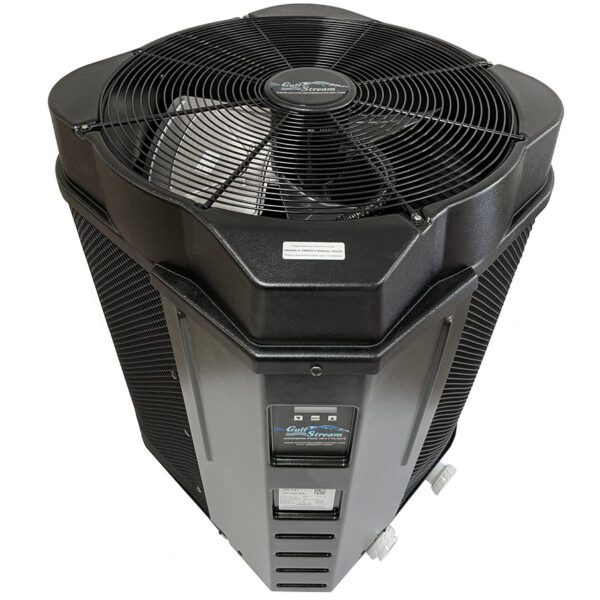 Image of the Top Rated GulfStream HE150RA electric pool heat pump from Pool Heater Direct.